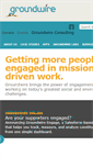 Mobile Screenshot of groundwire.org